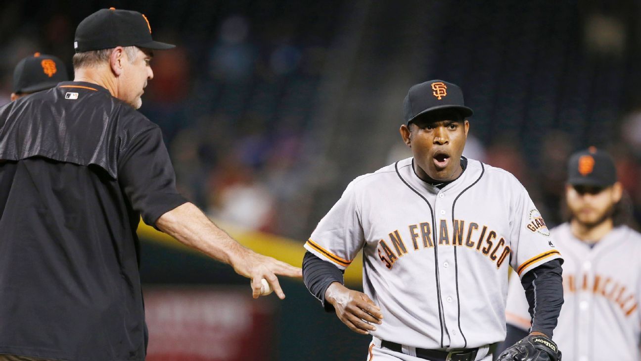 San Francisco Giants coaching staff to meet, address bullpen ESPN