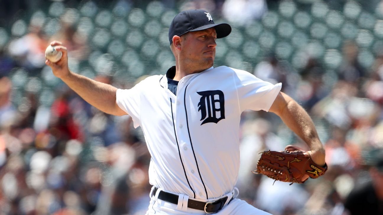 Jordan Zimmermann of Detroit Tigers to undergo MRI on lat muscle - ESPN