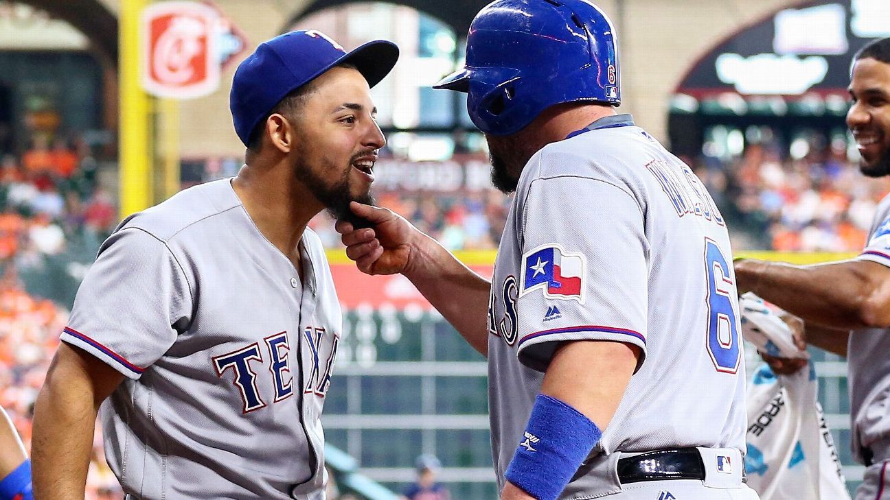 Talking with  Padres sparkplug (and horse owner) Rougned Odor