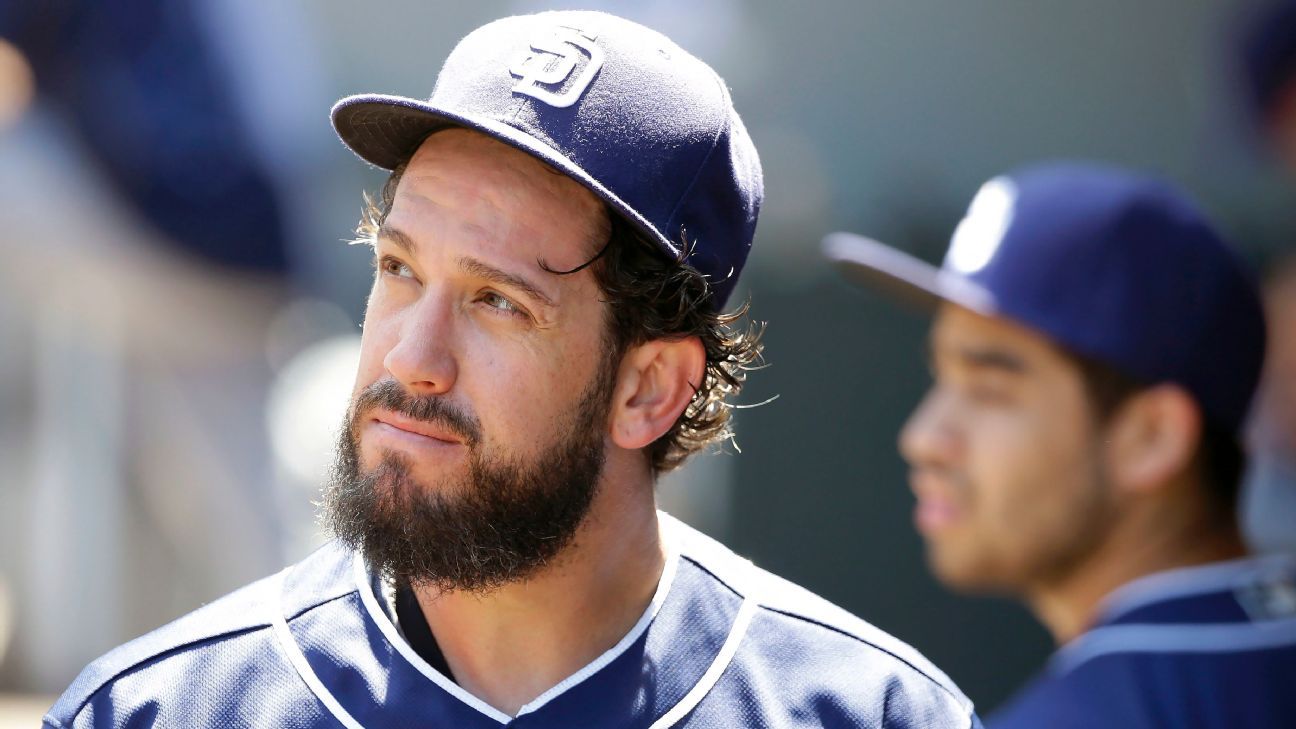 San Diego Padres on X: Manager Andy Green and James Shields are