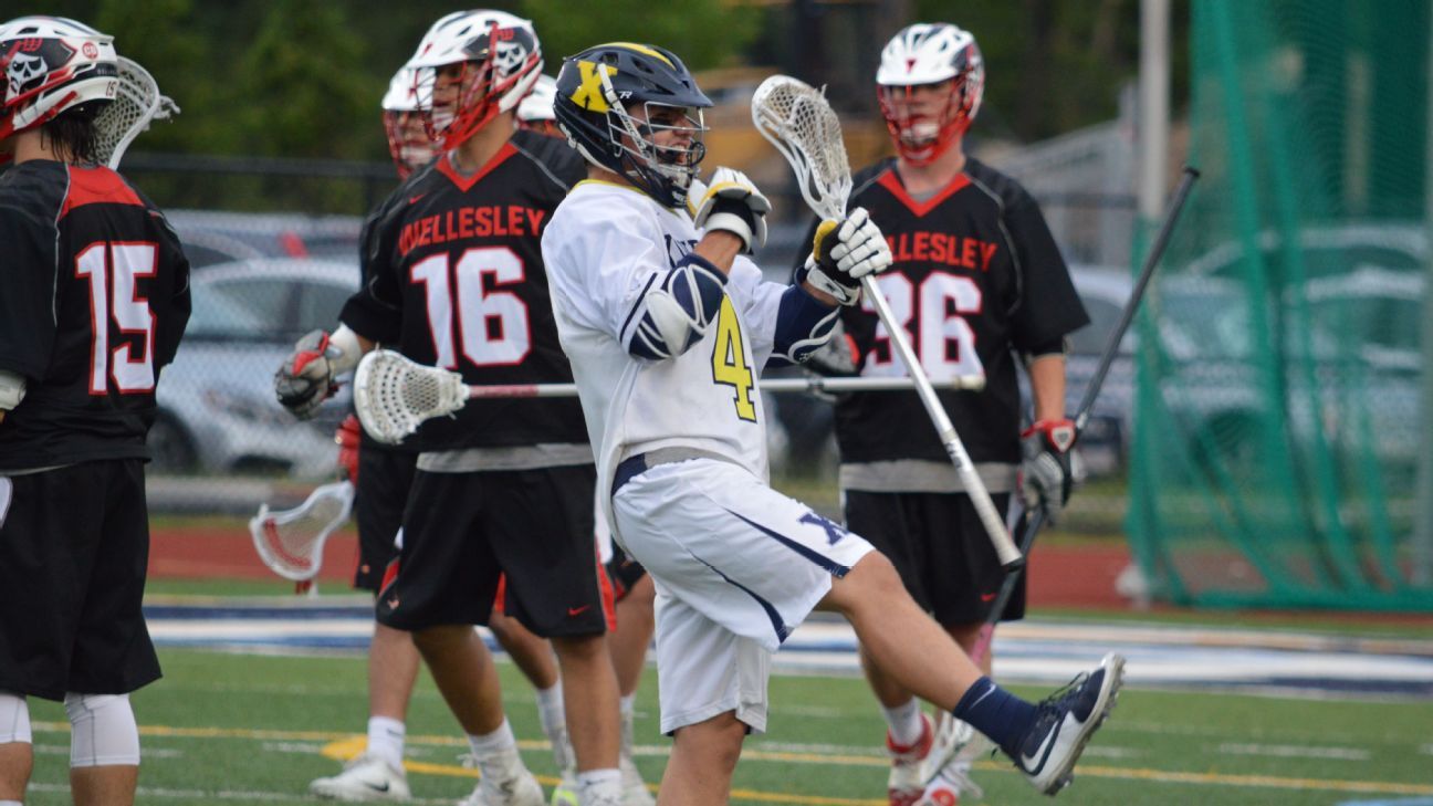 D1 South Boys Lacrosse: Xaverian 13, Wellesley 5 - ESPN - Boston High ...