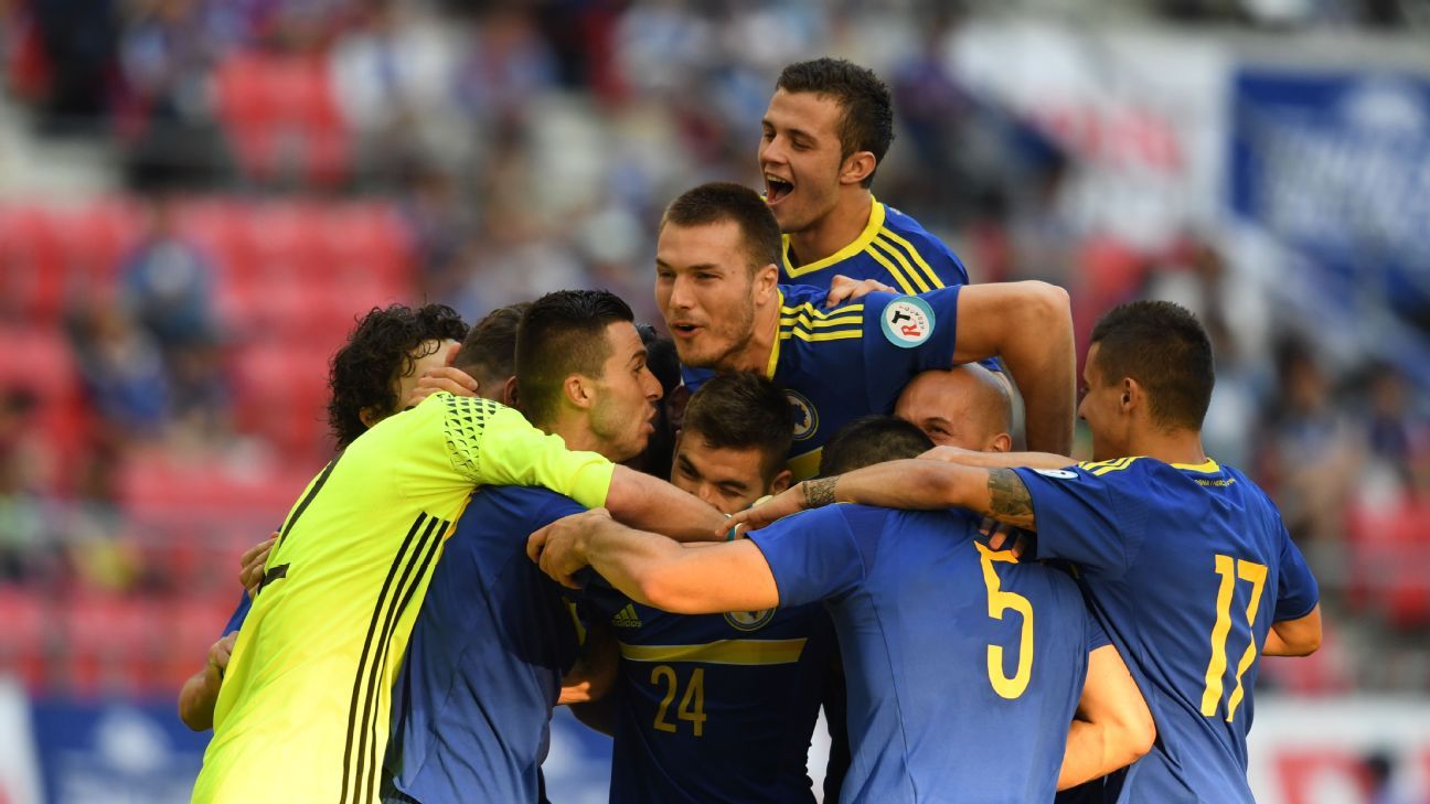 Bosnia and Herzegovina make Kirin Cup final with penalty win over Denmark