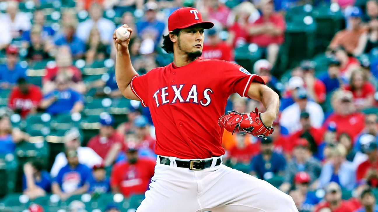 Yu Darvish leaving his Texas Rangers teammates hanging - ESPN