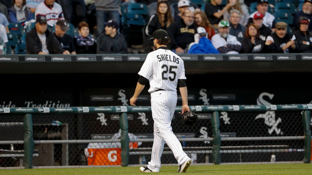 Will James Shields remain in Chicago White Sox rotation? MLB Rumor