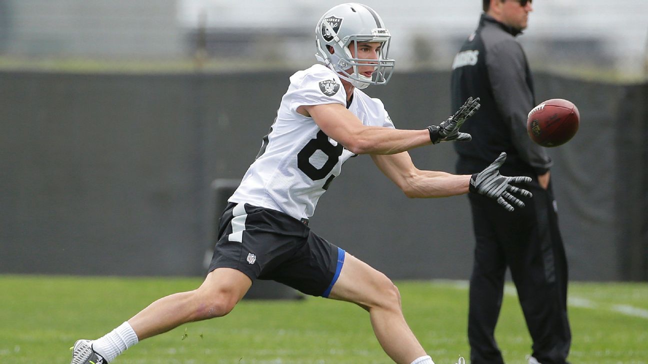 Max McCaffrey hoping to make his own name with Raiders - ESPN