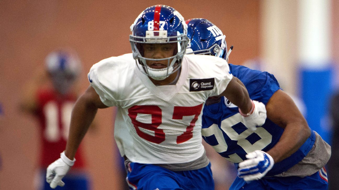 Sterling Shepard among rookies to watch at New York Giants minicamp - ESPN  - New York Giants Blog- ESPN