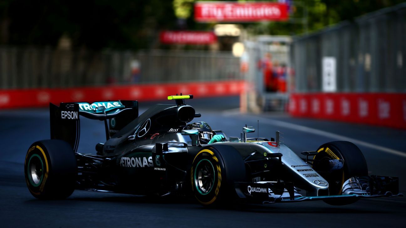 Nico Rosberg wins as Lewis Hamilton struggles to fifth in Baku - ESPN