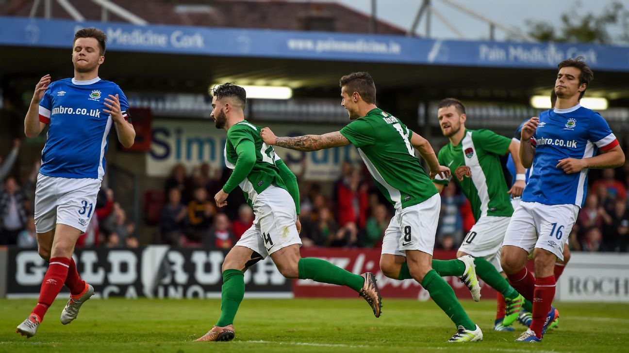 Europa League Cork City squeeze past Linfield in as Aberdeen advance