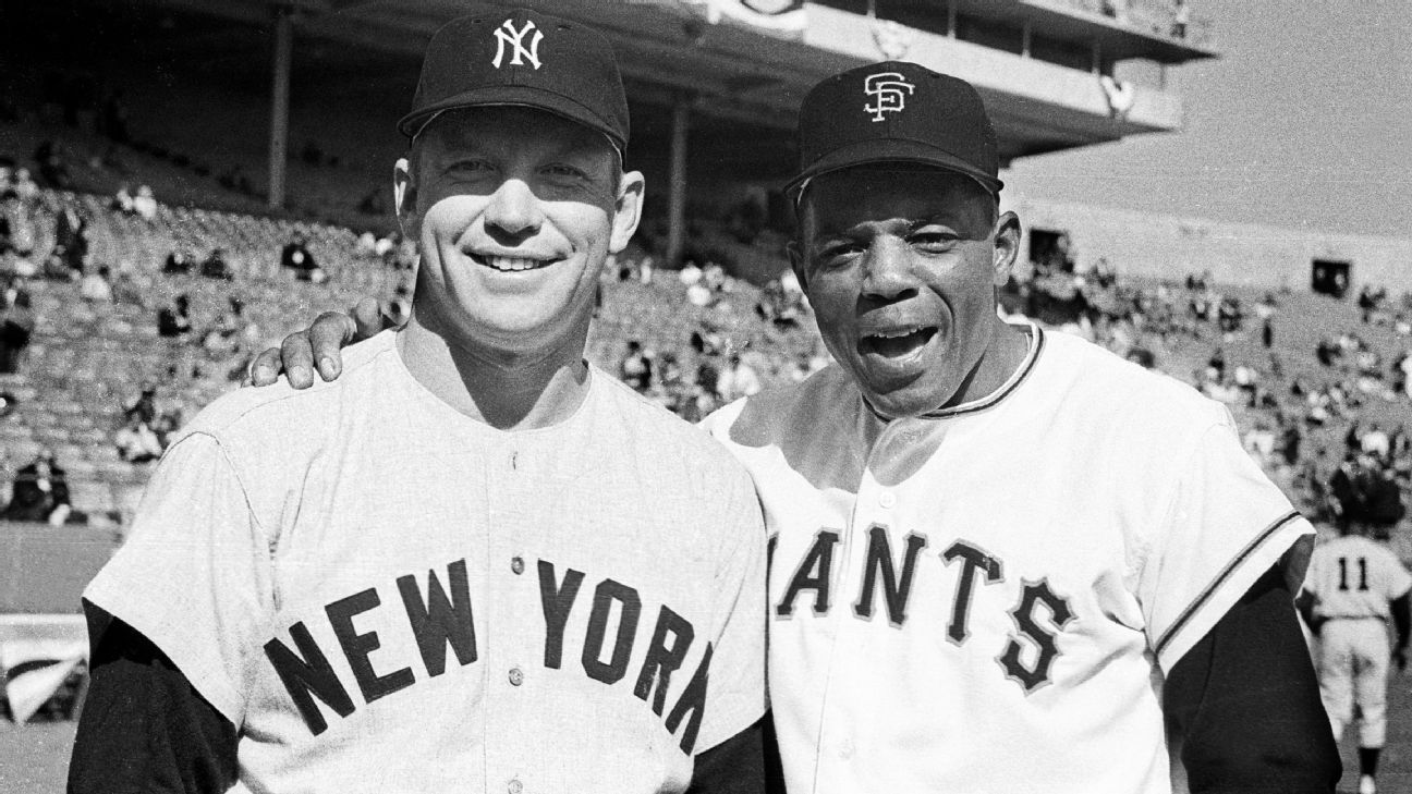 Babe Ruth and Mickey Mantle Photo