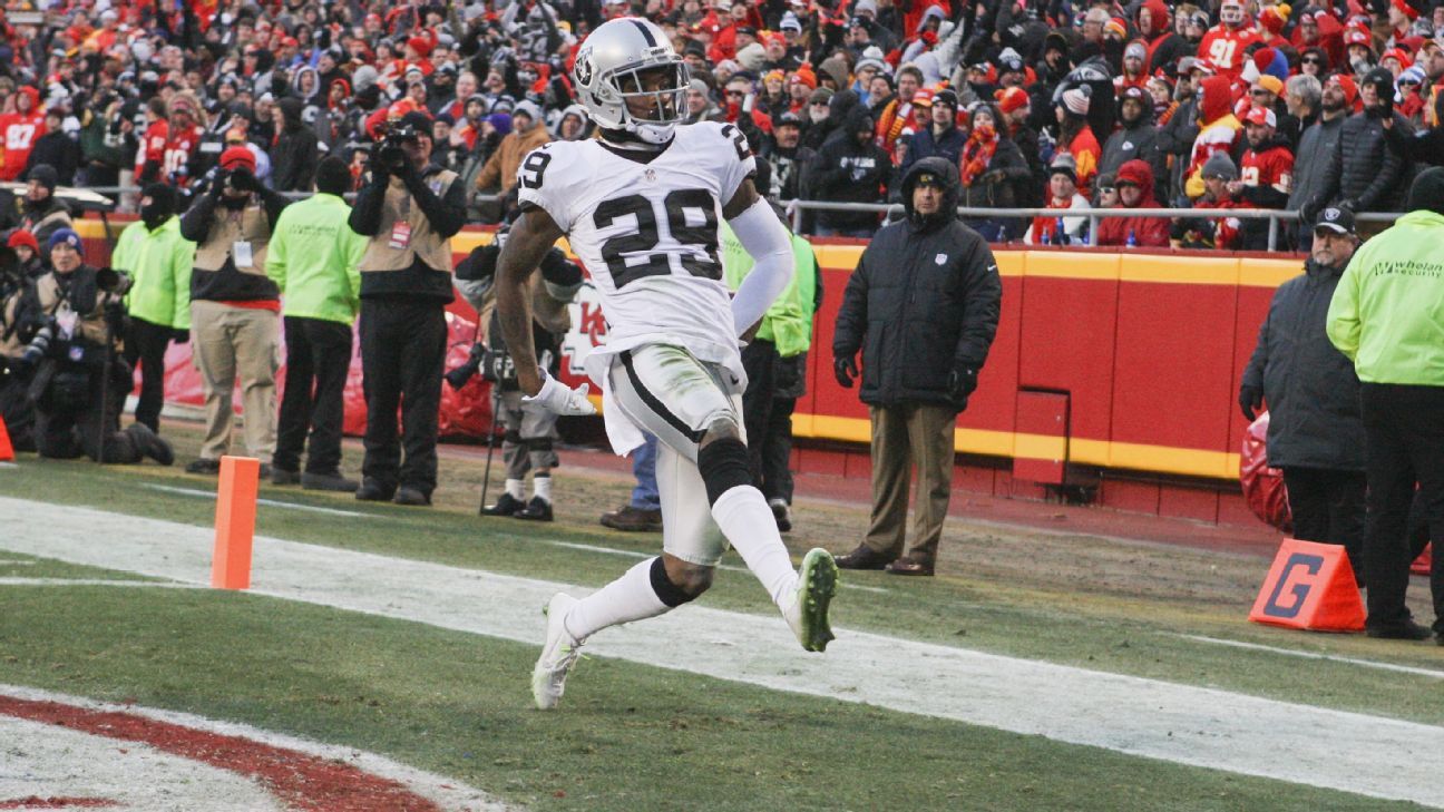 Raiders sign CB Amerson to four-year extension