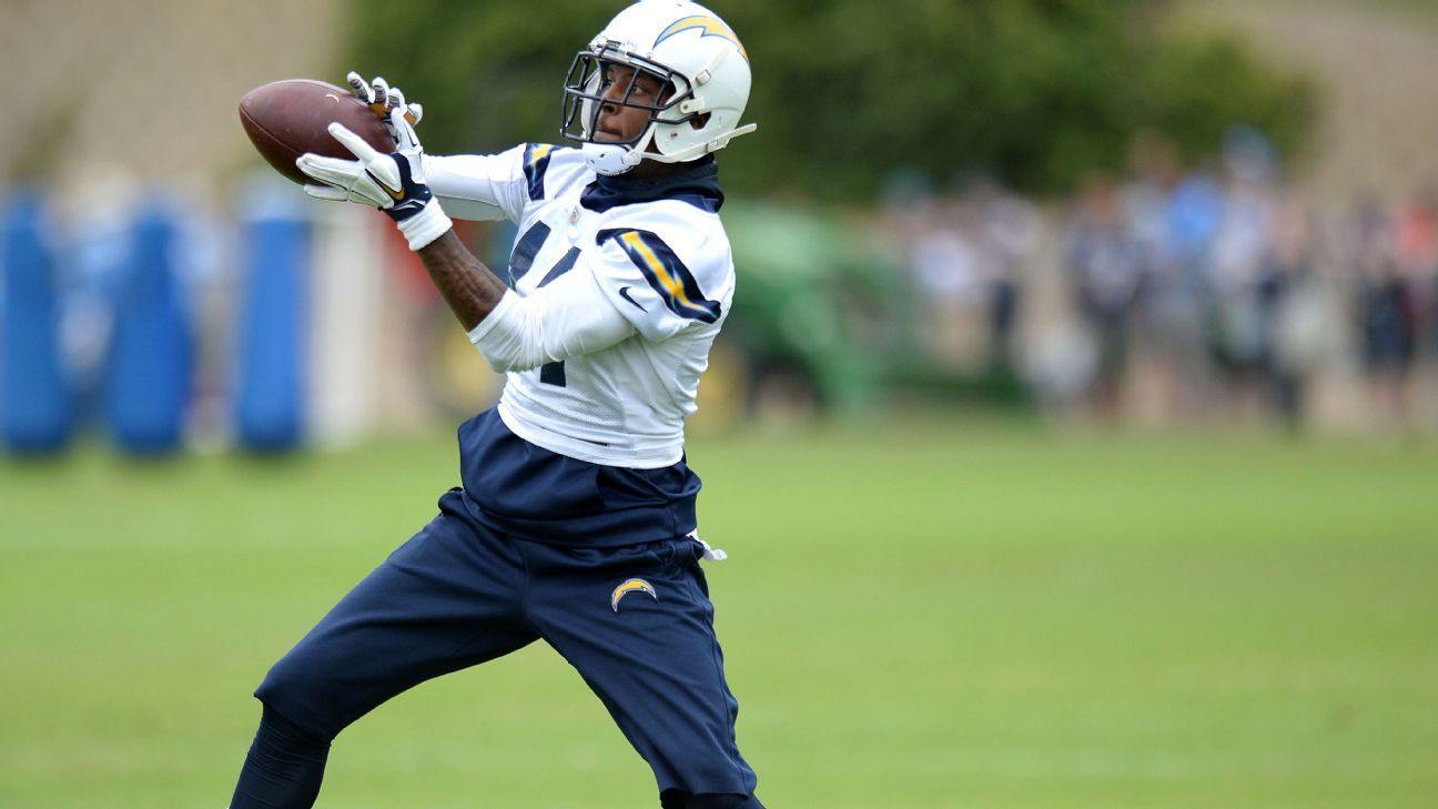 San Diego Chargers Wide Receiver Stevie Johnson Has Meniscus Injury ESPN