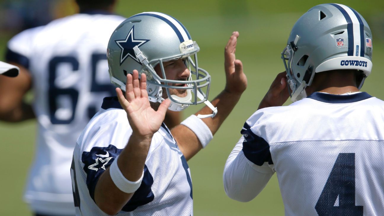 cowboys backup qb 2015