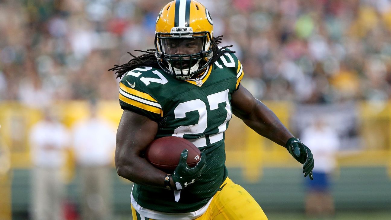 Packers RB Eddie Lacy becomes focal point of offense