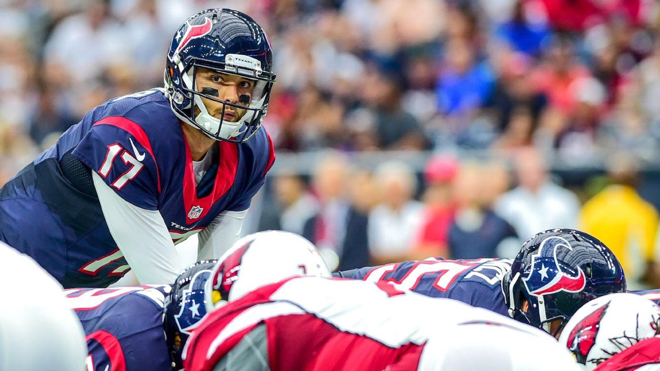 It hasn't come easily, but Brock Osweiler has command of Texans' offense -  ESPN - AFC South- ESPN