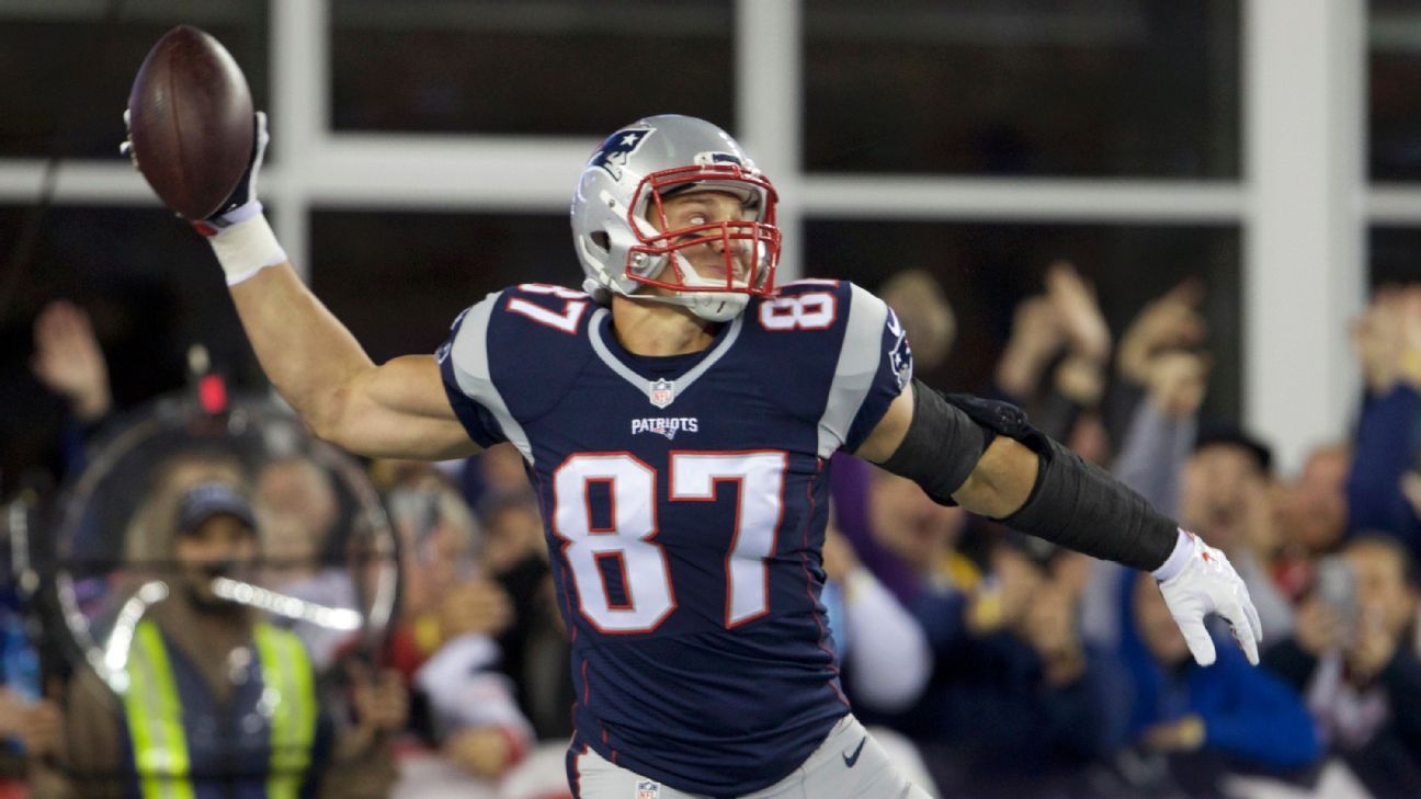 new england patriots rob gronkowski