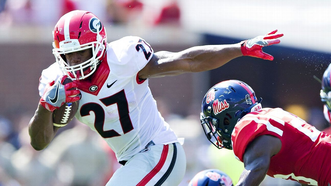 Georgia football practice report: Nick Chubb makes another