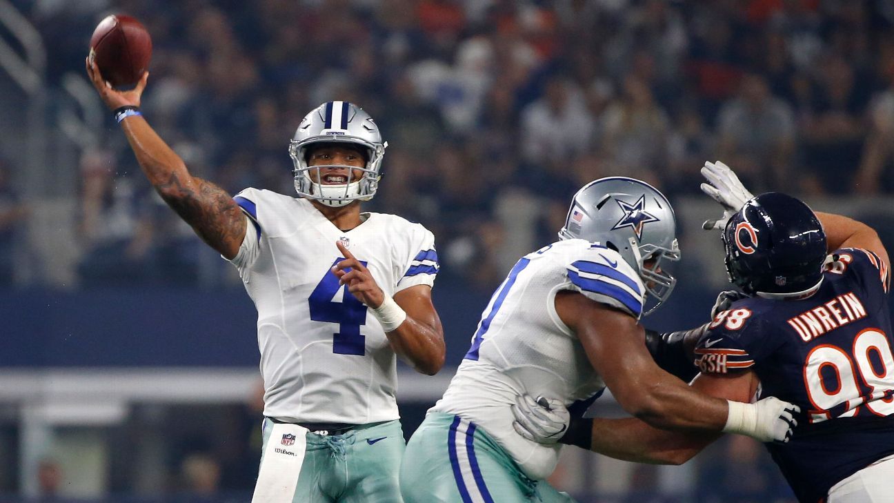 Rookie Prescott leading Cowboys to history