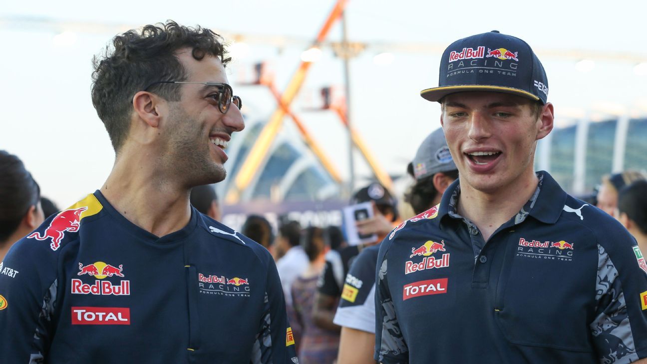 Daniel Ricciardo - I've honed my craft by watching Max Verstappen - ESPN