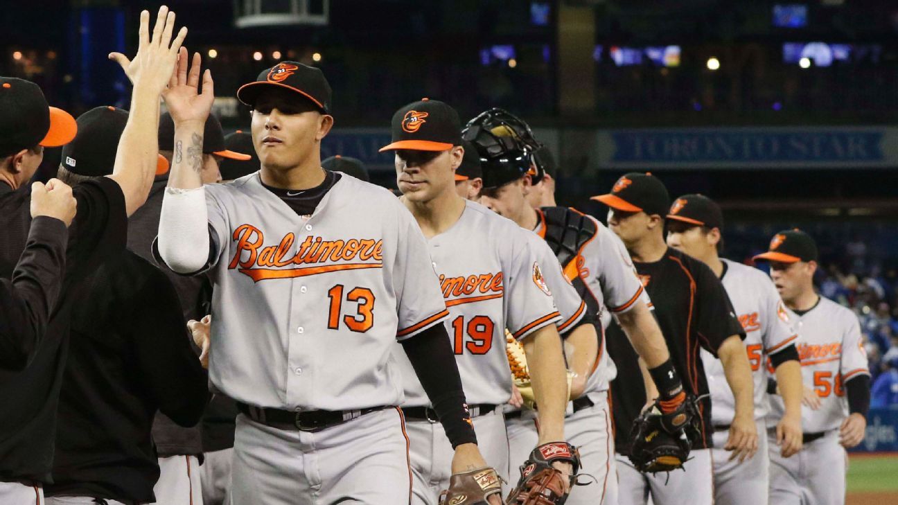 With Surreal Series Win In Toronto Orioles Wrest Control Of Wild card 