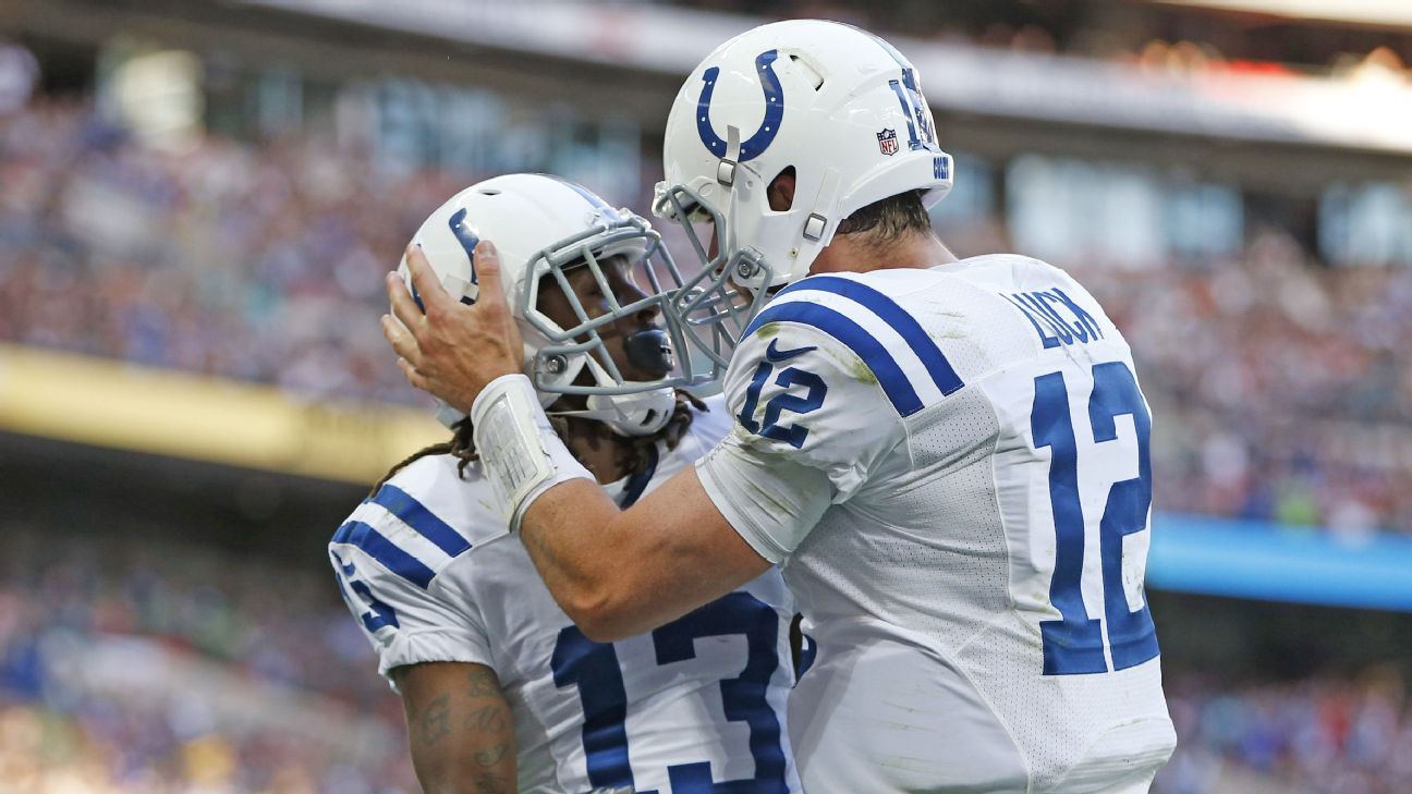 Ty Hilton, Andrew Luck Light Up Stat Sheet in Historic Comeback