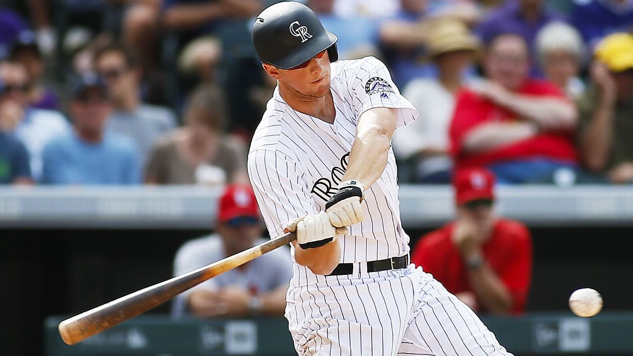 DJ LeMahieu of Colorado Rockies wins NL batting title by sitting