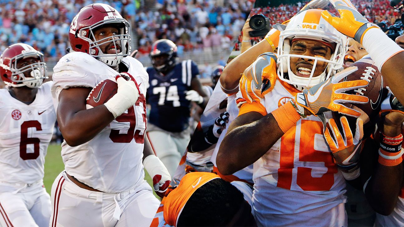 Alabama Crimson Tide Football Vs Tennessee Volunteers Football Match Player Stats: Key Highlights