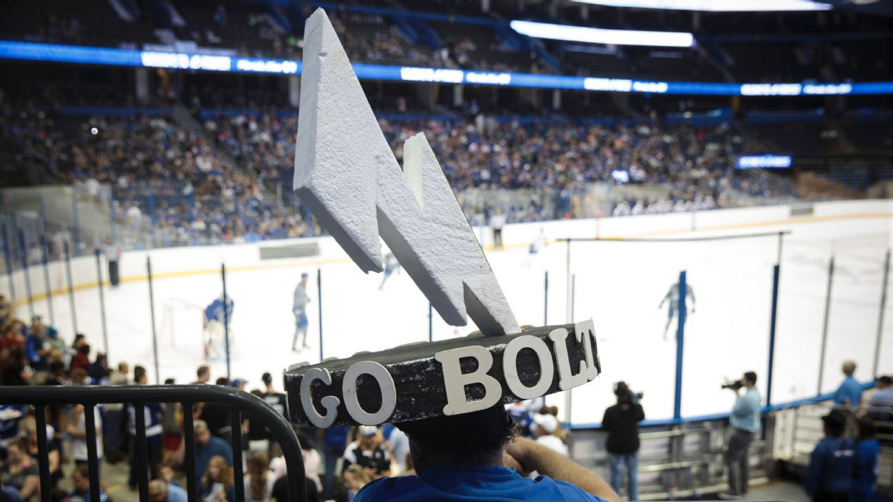 Tampa Bay Lightning loosen policy restricting fans in premium seating from wearing opponents’ gear