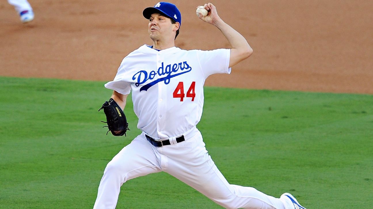 Rich Hill blanks Chicago Cubs as Los Angeles Dodgers take NLCS lead