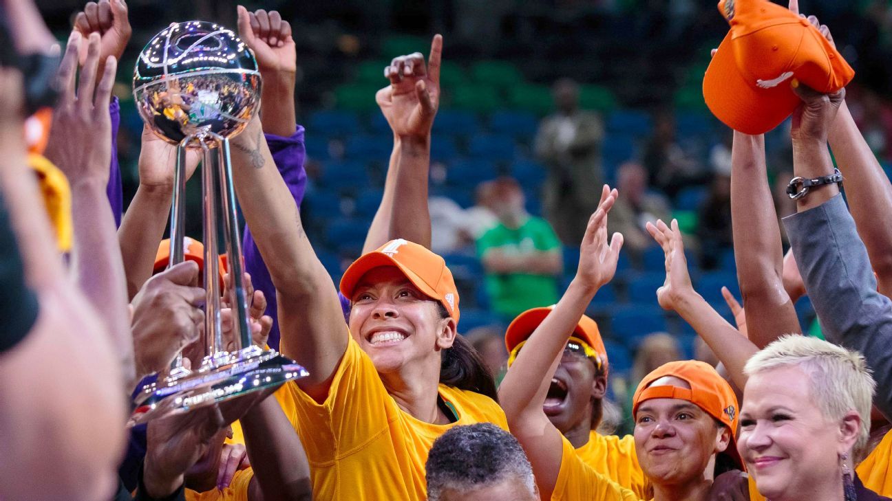 Candace Parker of Los Angeles Sparks wins WNBA MVP - ESPN