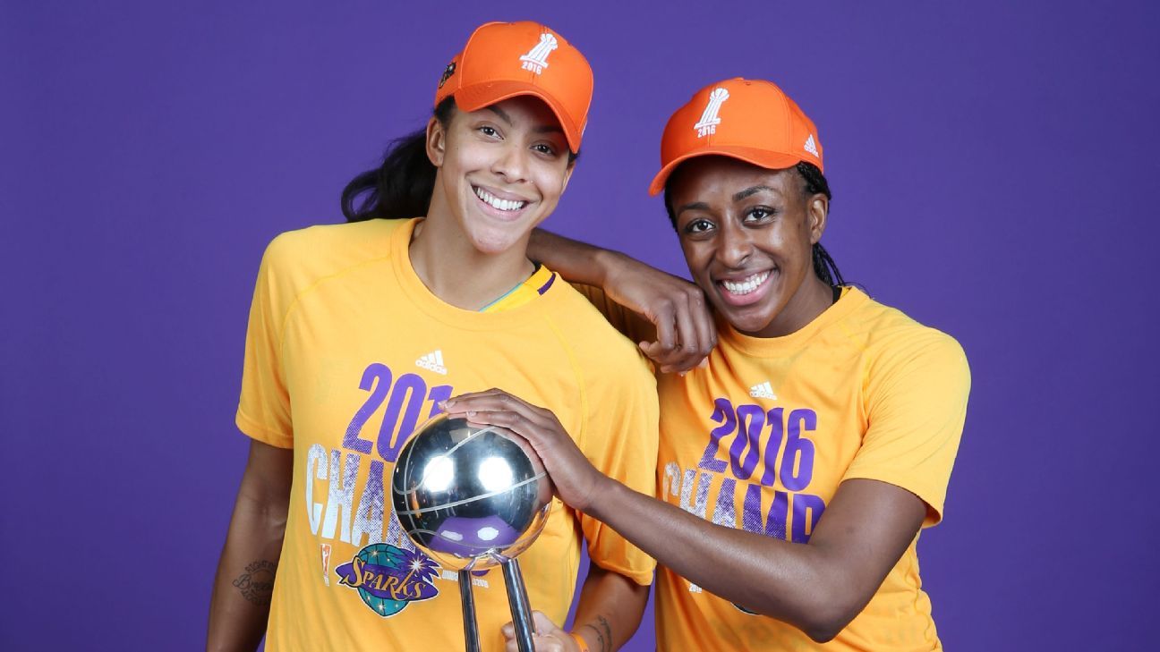 Candace Parker tasked with leading Los Angeles Sparks through life after Lisa  Leslie - ESPN