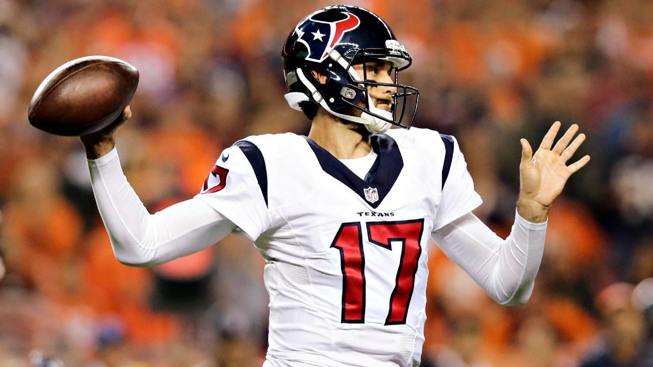 Houston Texans' ability to improve hampered by Brock Osweiler status - ESPN  - Houston Texans Blog- ESPN