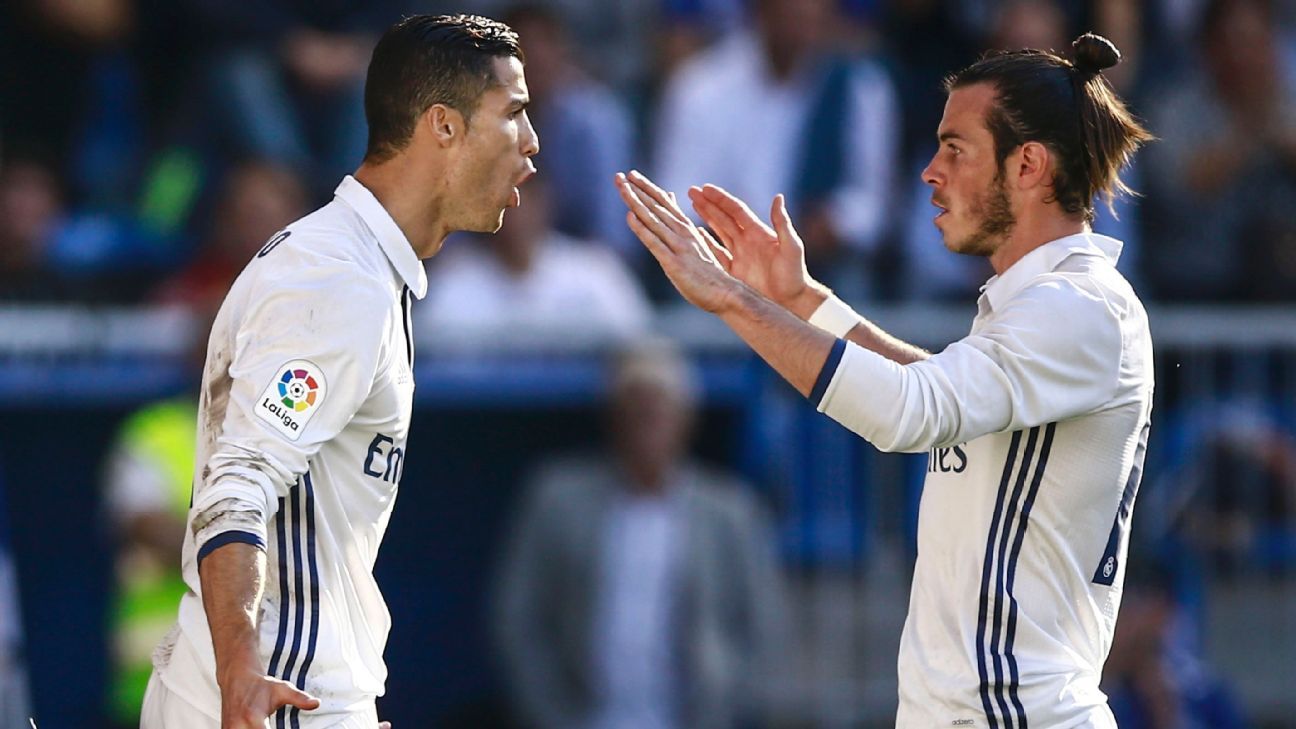 Gareth Bale can be Real Madrid legend without Cristiano Ronaldo pressure -  ESPN, image size:1296x729