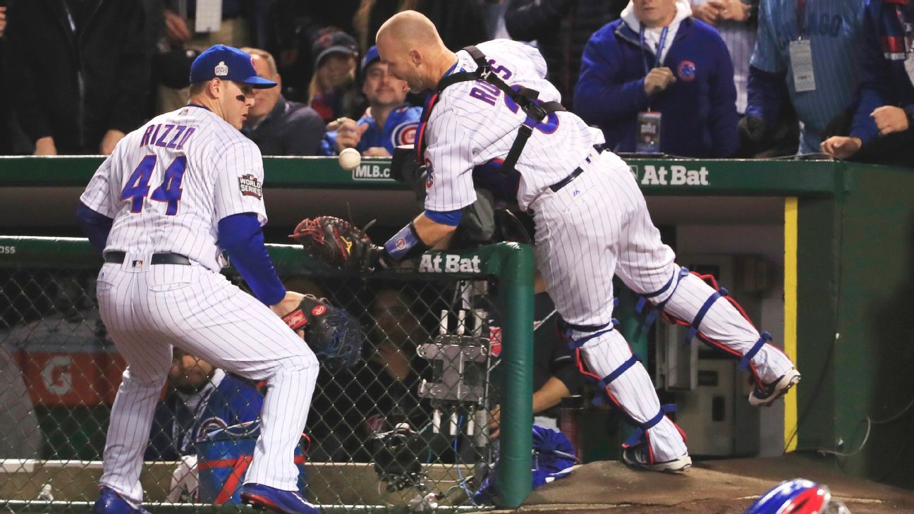 Cubs turning foul balls into circus catches in Game 5 ESPN Chicago