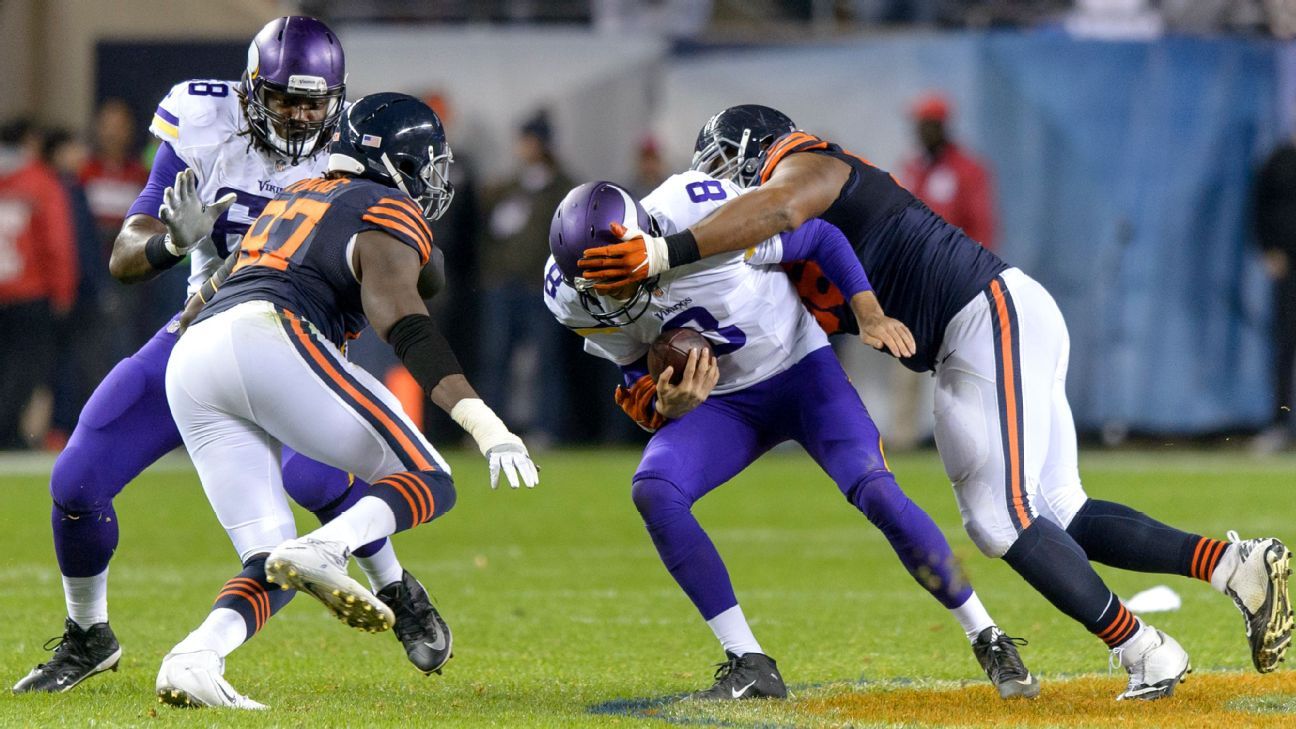 Pernell McPhee wants Chicago Bears angry after Minnesota Vikings win - ESPN  - NFC North- ESPN