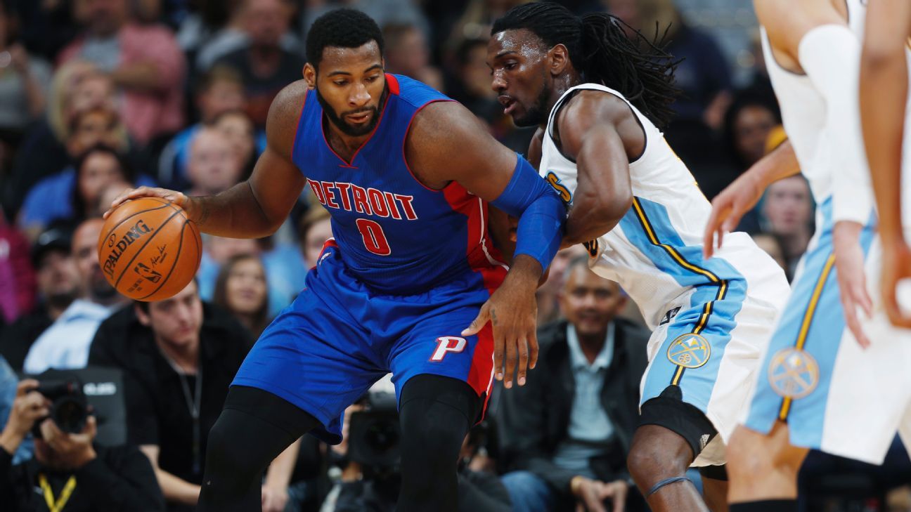 Detroit Pistons center Andre Drummond fined $15,000 by NBA - ESPN