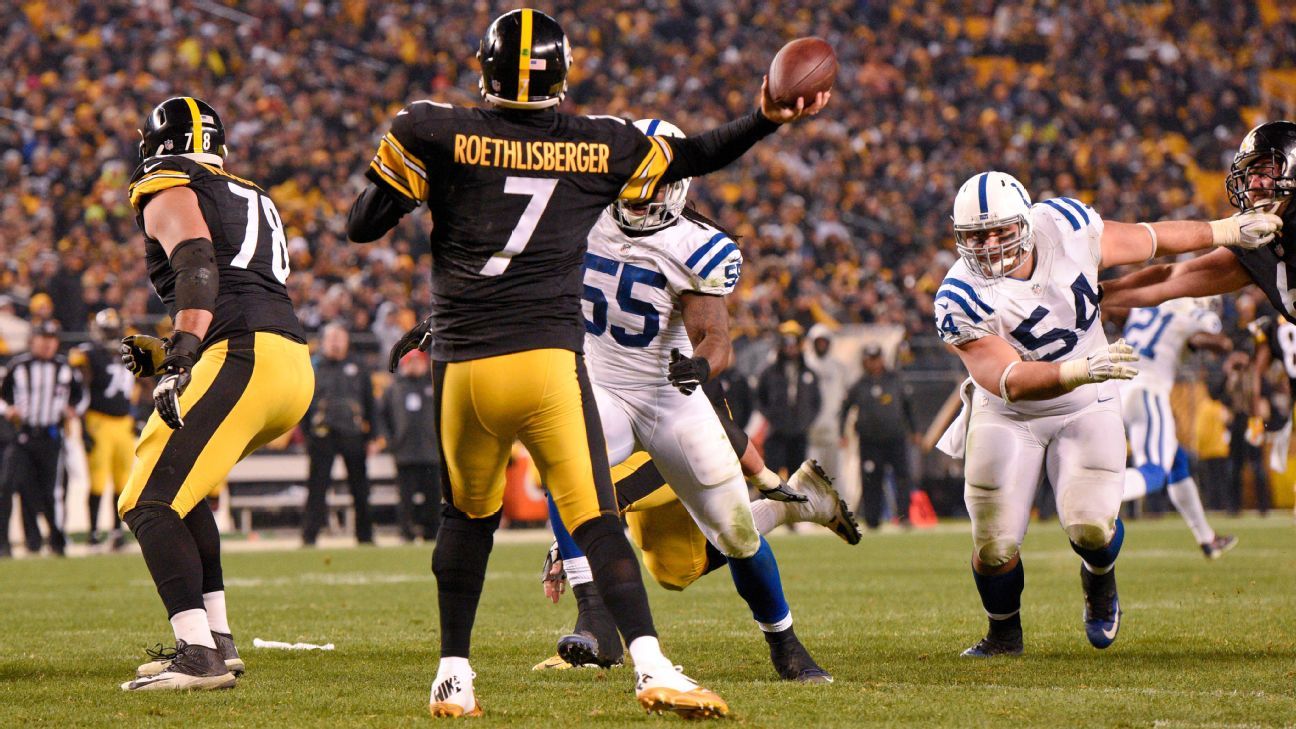 PHOTOS: Ben Roethlisberger vs. Colts