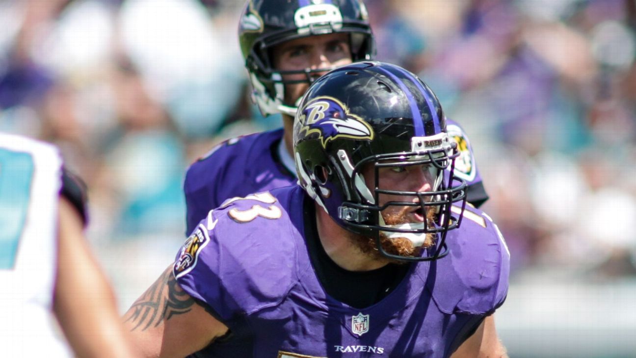 Baltimore Ravens Pro Bowl lineman Marshal Yanda done for season ESPN