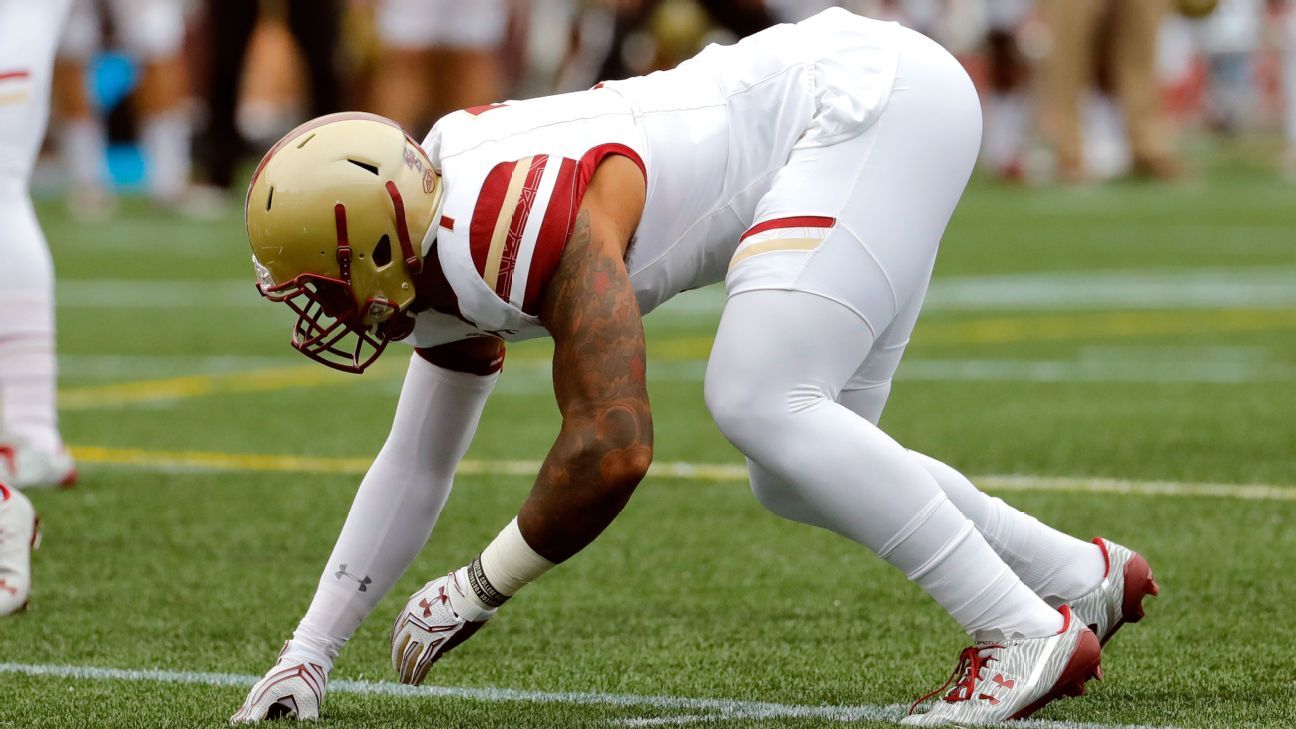 Boston College De Harold Landry Foregoing Nfl Draft To Return For