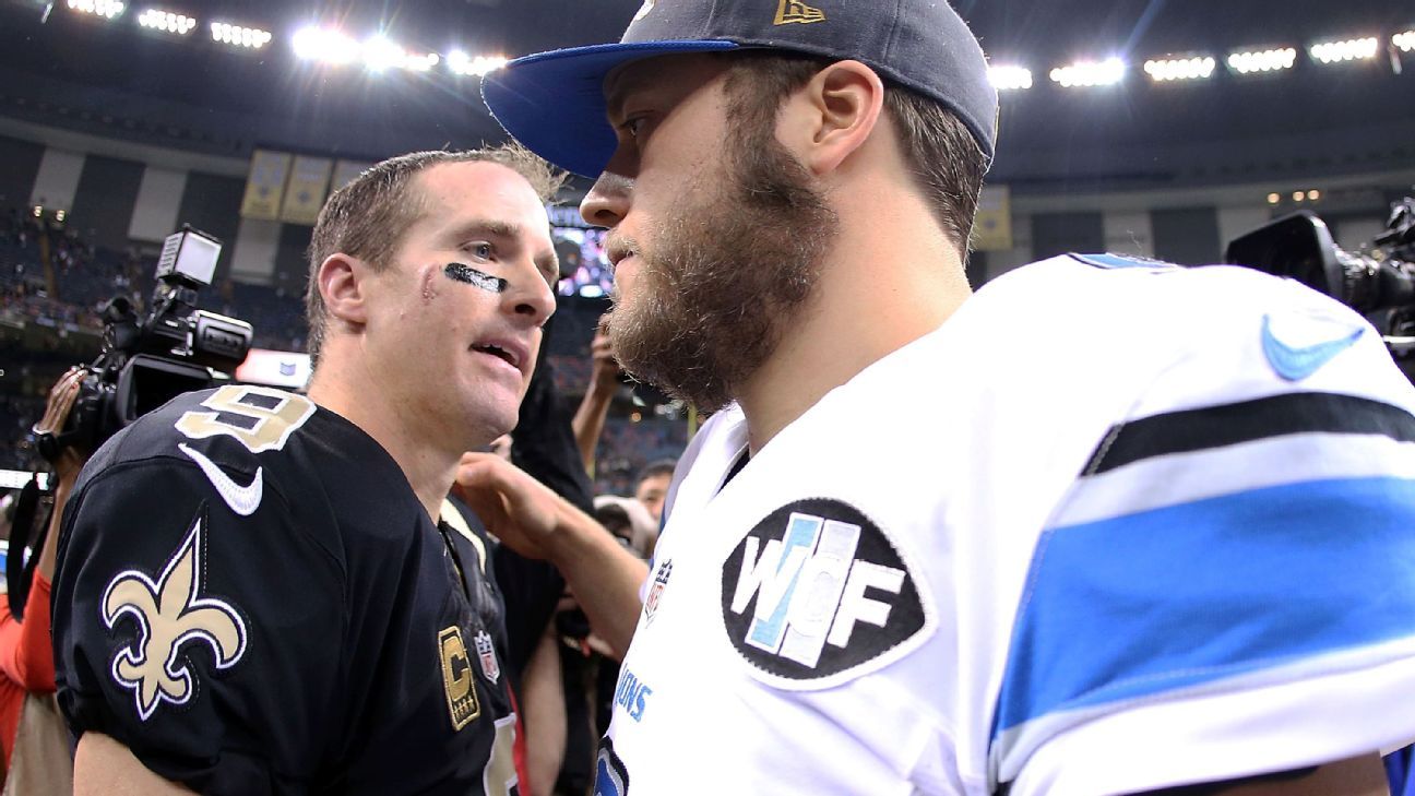 Fantasy football injury update Week 10: Drew Brees, Matthew Stafford