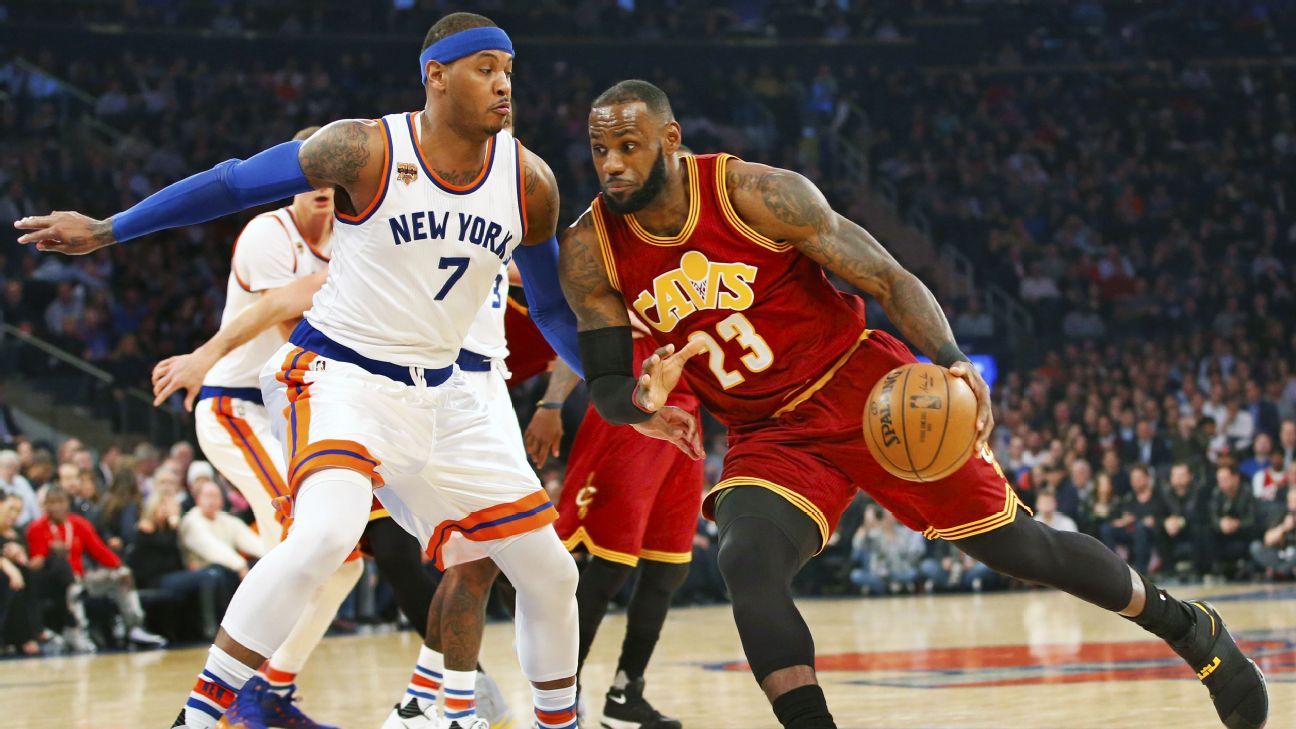 We will always be connected': LeBron James and Carmelo Anthony