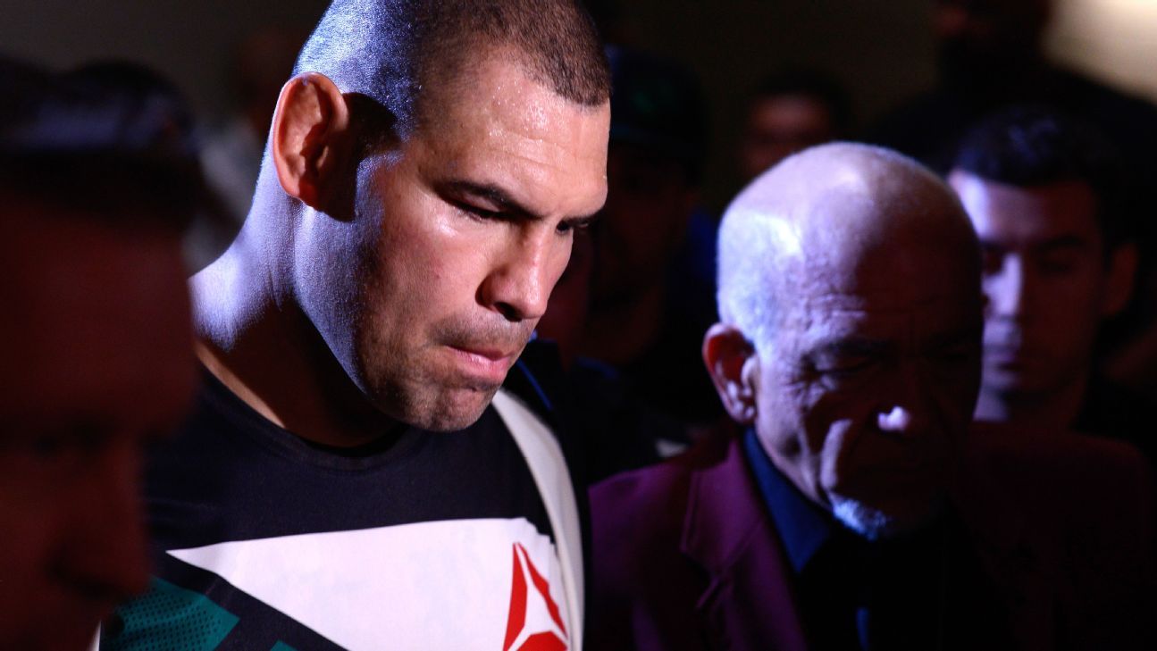 Cain Velasquez, former UFC heavyweight champion, arrested on suspicion of attemp..