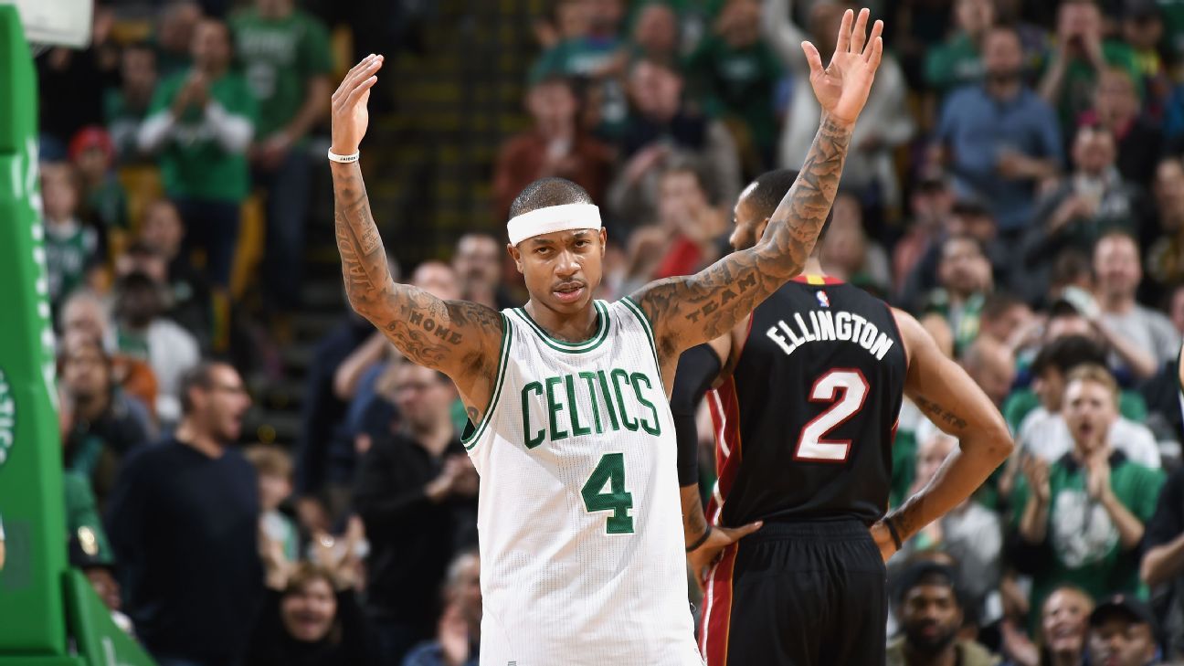 Boston Celtics' Isaiah Thomas scores 52 to continue scoring spree - ESPN -  Boston Celtics Blog- ESPN