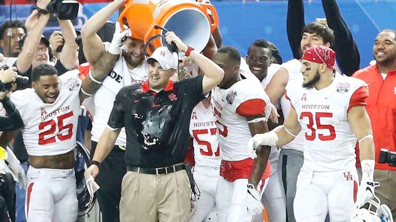 How Tom Herman turned Houston Cougars into College Football Playoff ...