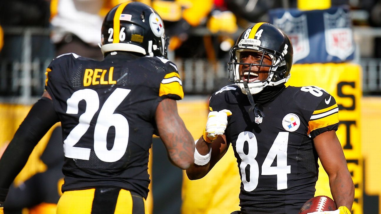 Steelers fans show displeasure with Antonio Brown and Le'Veon Bell