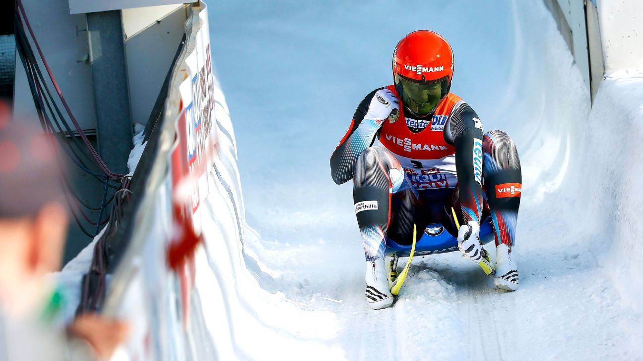 Luge world championships results Saturday - ESPN