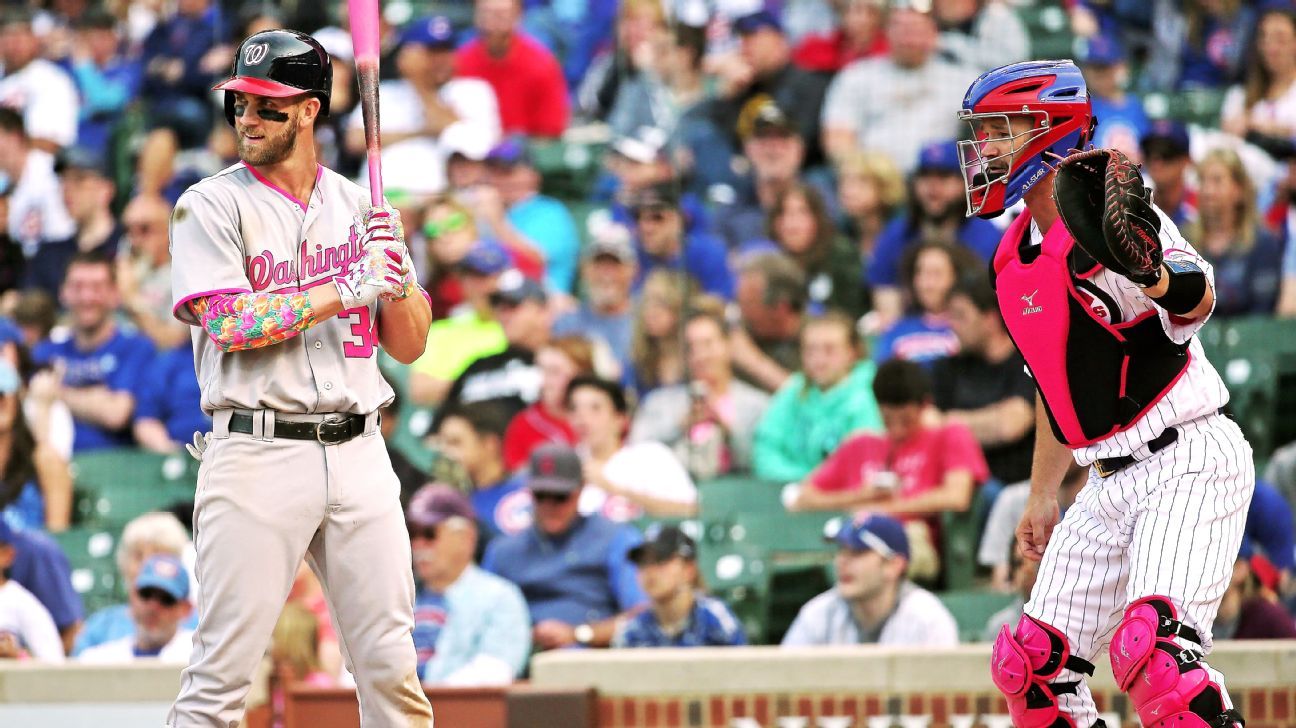 Bryce Harper home run sparks Washington Nationals' eighth-inning rally in  6-3 win over Chicago Cubs - Federal Baseball