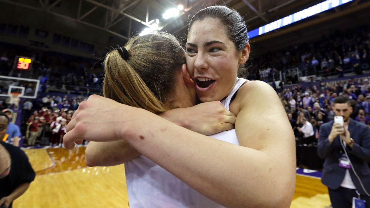 Women's NCAA tournament Kelsey Plum again at the center of Washington