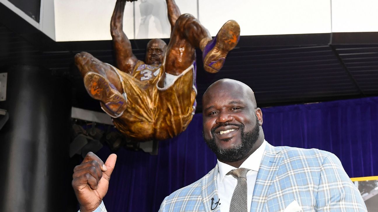 Shaquille O'neal by Barry Gossage