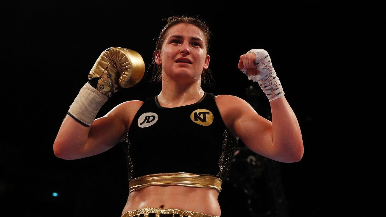 Undefeated Katie Taylor honored as female fighter of year - ESPN