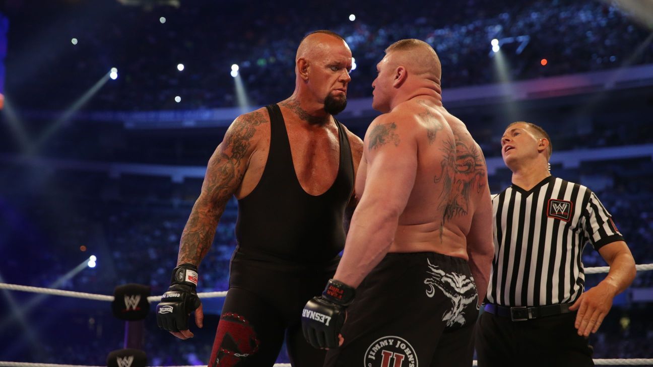 brock lesnar vs triple h wrestlemania